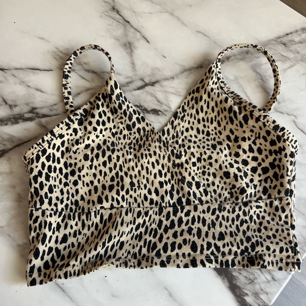 Brandy Melville Cheetah Tank top